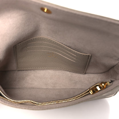 Louis Vuitton Empreinte Monogram Giant Ivy Wallet On Chain Tourterelle Creme 5 of 9
