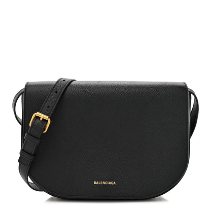 Balenciaga Signature Grained Calfskin Logo Ville Day Bag Black 1 of 13