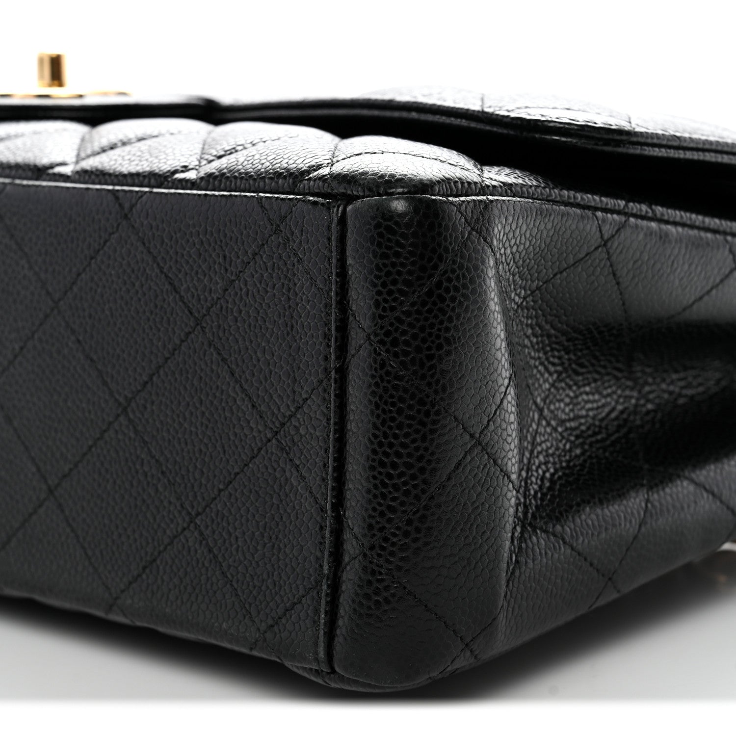 Chanel Caviar Quilted Maxi Double Flap Black 10 of 12