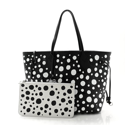 Louis Vuitton LV X YK Empreinte Neverfull MM Black White 3 of 10
