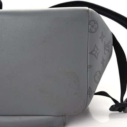Louis Vuitton Calfskin Monogram Racer Backpack Grey 10 of 16