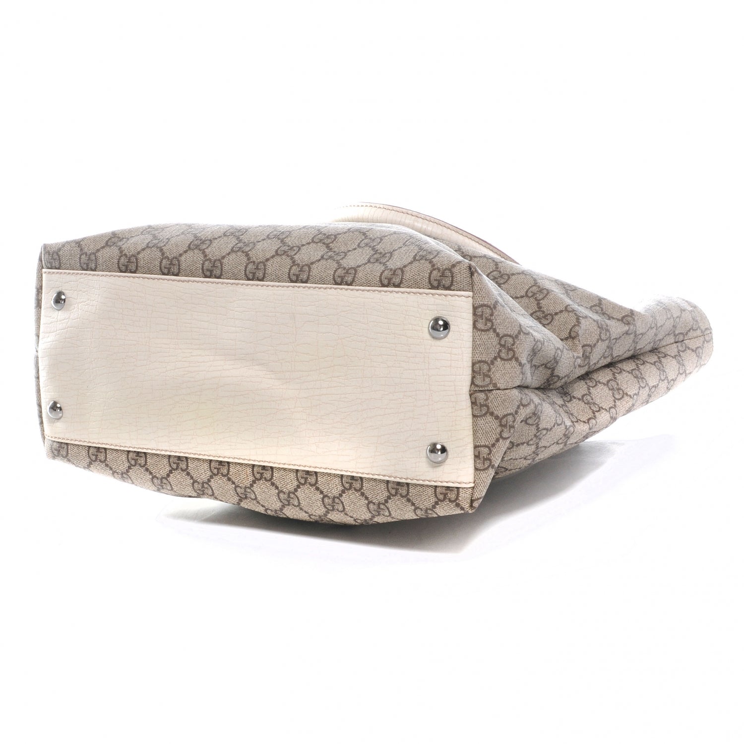 Gucci GG Plus Monogram Small Vertical Tote Off White 4 of 8