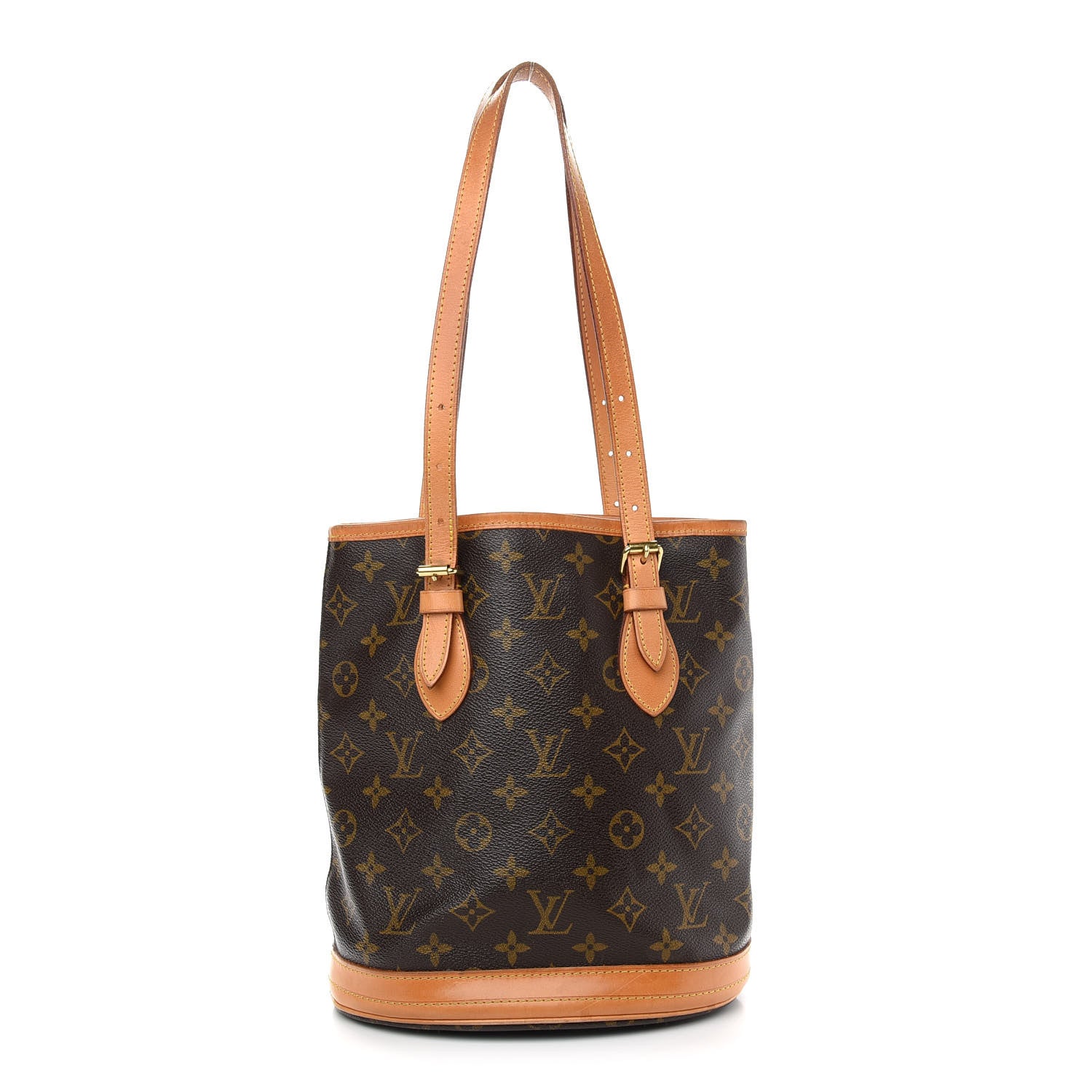 Louis Vuitton Monogram Petit Bucket 23 1 of 8