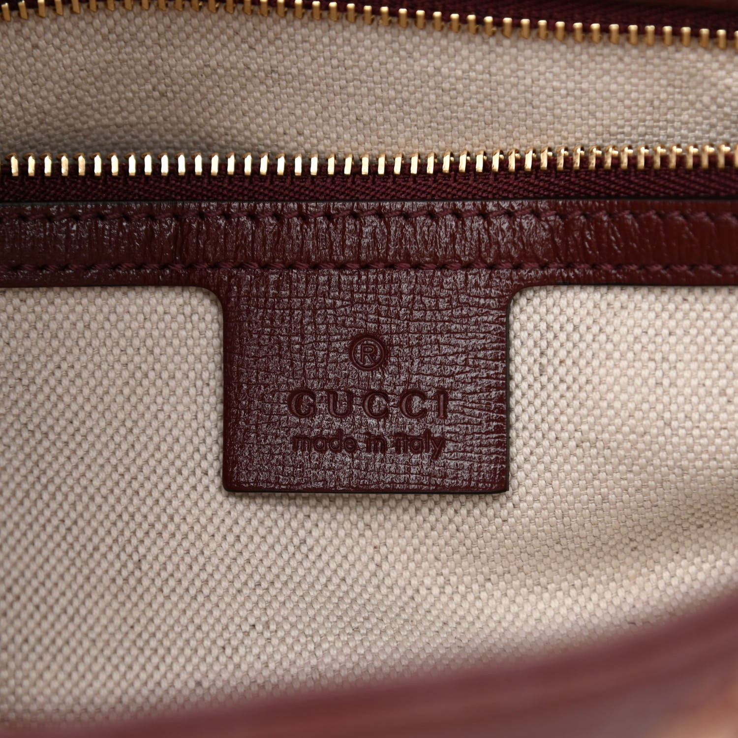 Gucci Monogram Azalea Calfskin Web Small Jackie 1961 Hobo Sahara Rubino Chardonnay 6 of 8
