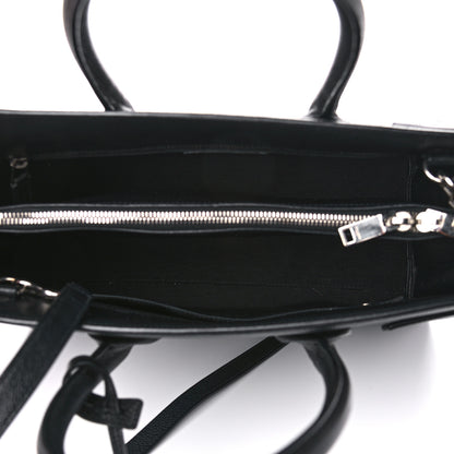 Saint Laurent Grained Calfskin Small Sac De Jour Black 12 of 15
