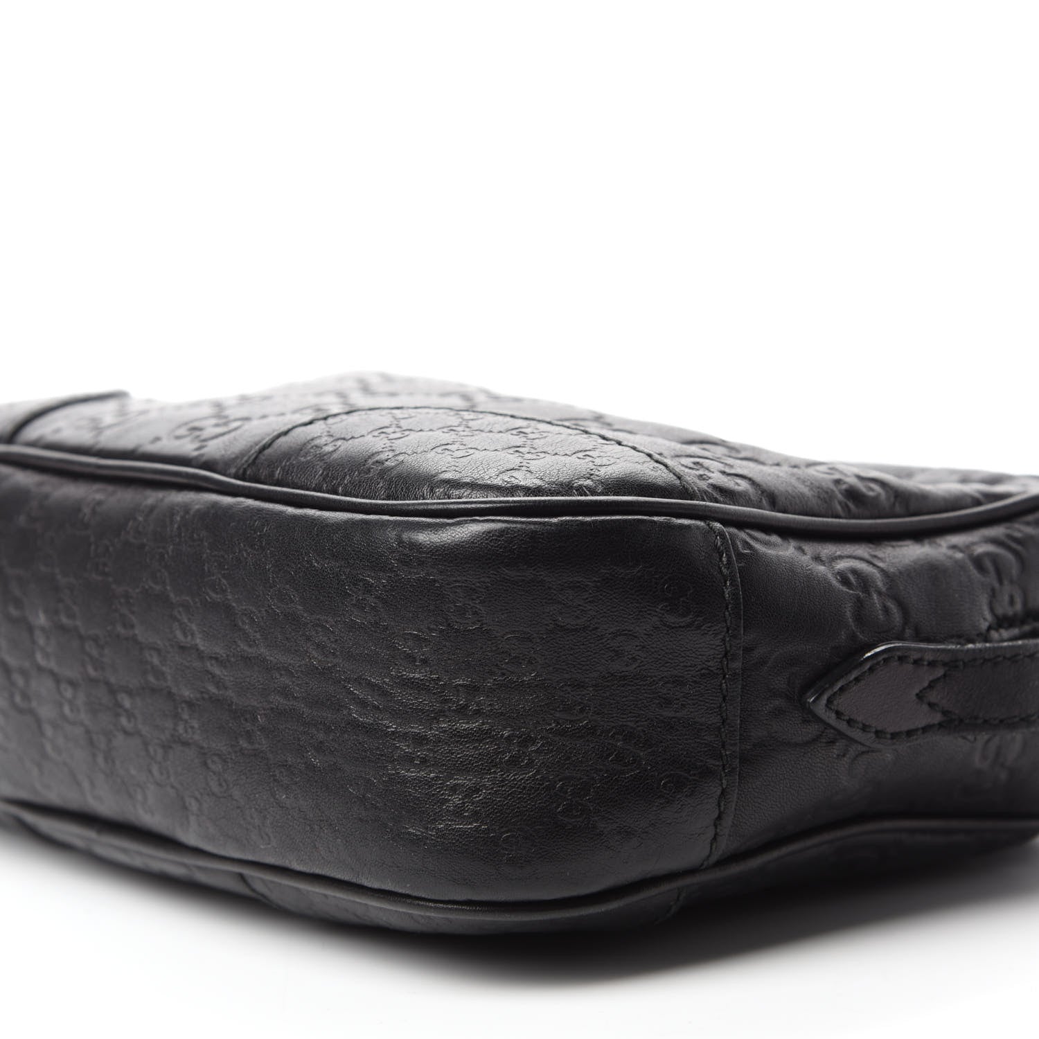 Gucci Guccissima Mini Bree Messenger Bag Black 7 of 11