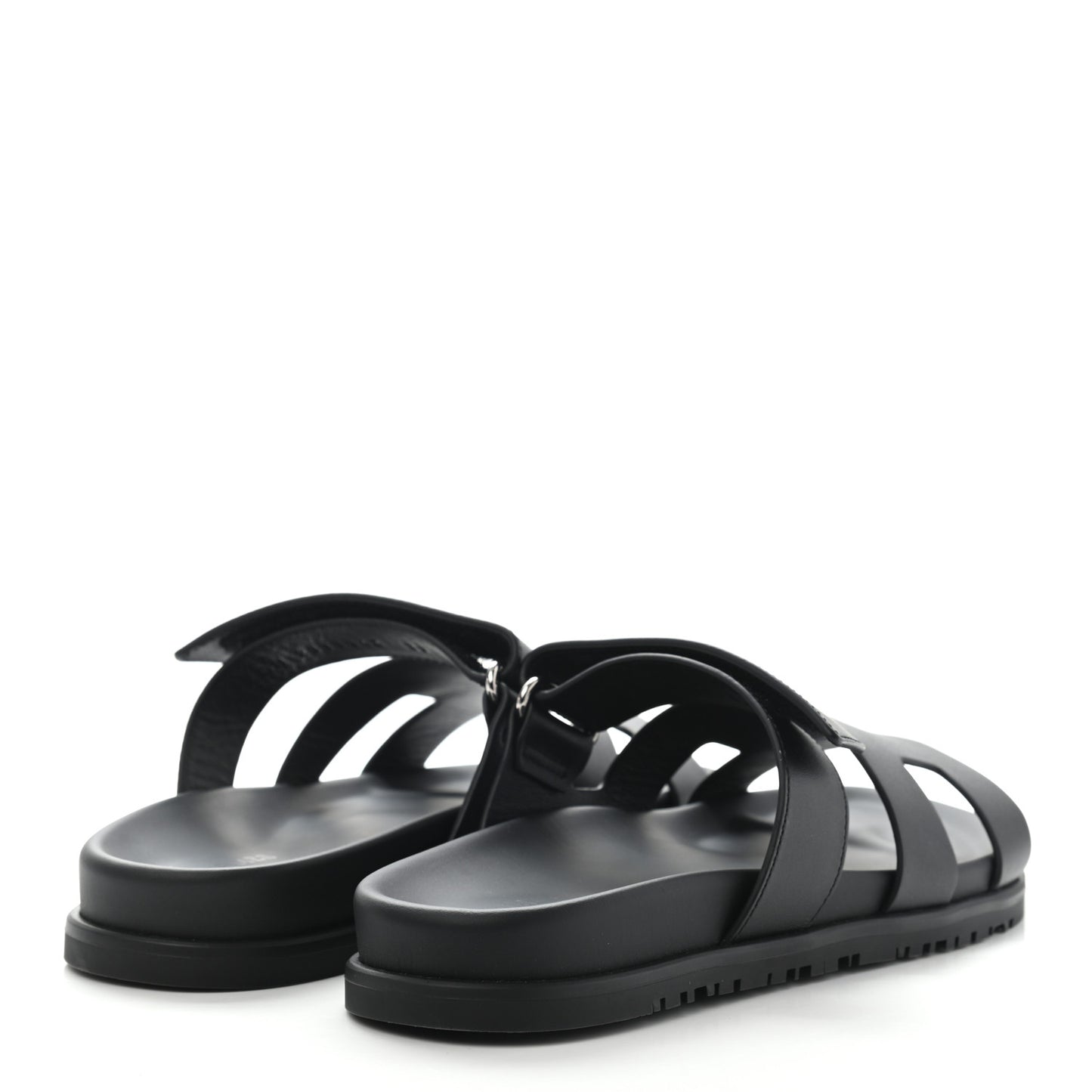 Calfskin Womens Chypre Sandals 39 Black