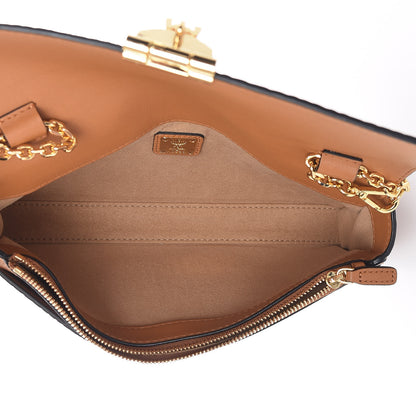 MCM Visetos Small Millie Crossbody Bag Cognac 5 of 10