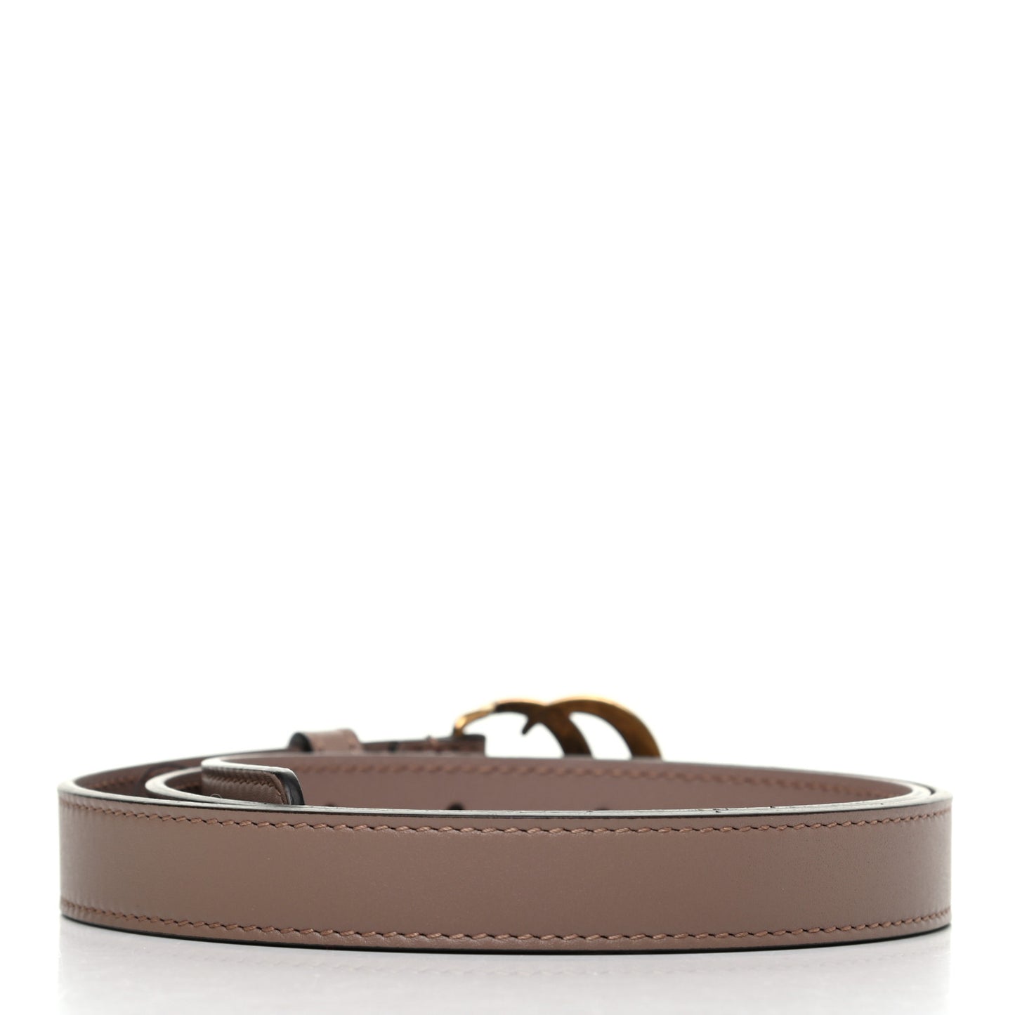 Calfskin Double G 20mm Belt 80 32 Porcelain Rose