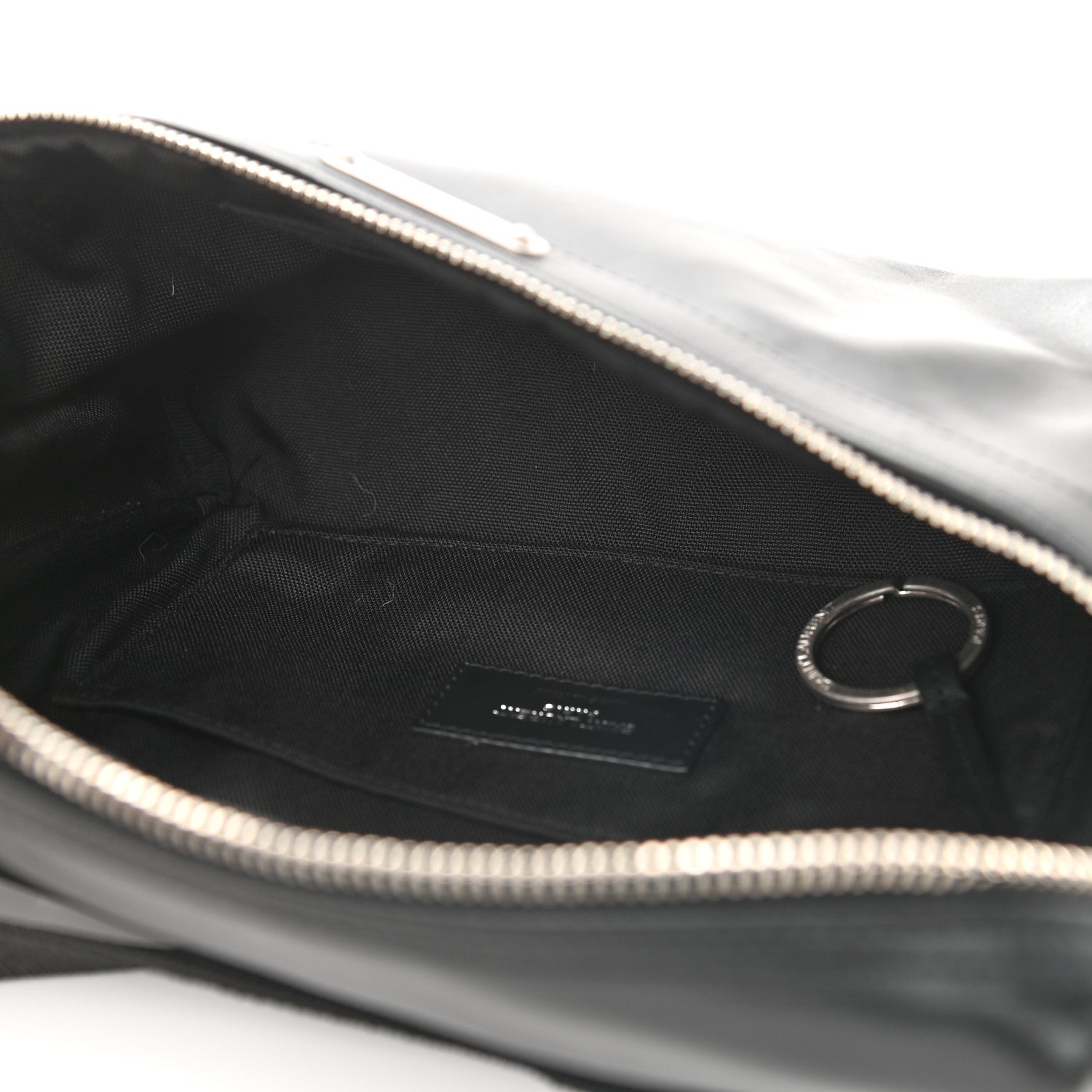 Saint Laurent Calfskin City Belt Bag Black 5 of 9