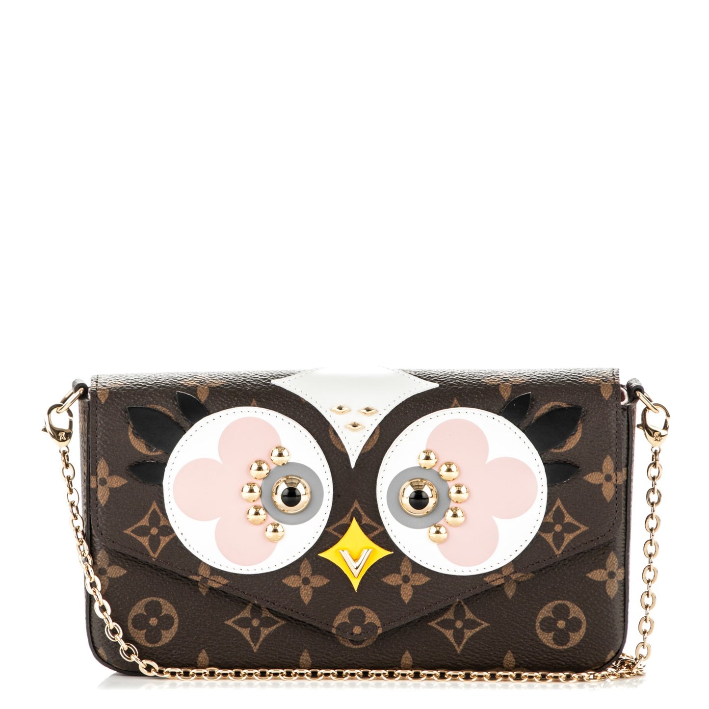 Monogram Lovely Birds Pochette Felicie Chain Wallet