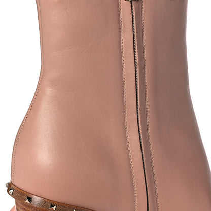 Valentino Garavani Nappa Soul Rockstud 90mm Ankle Boots 39 Skin Sorbet 12 of 12