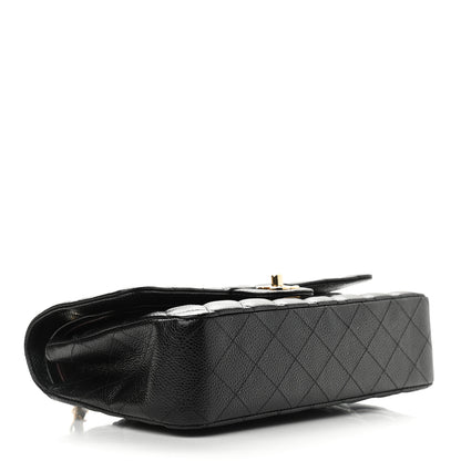 Chanel Caviar Quilted Medium Double Flap Black 4 of 10