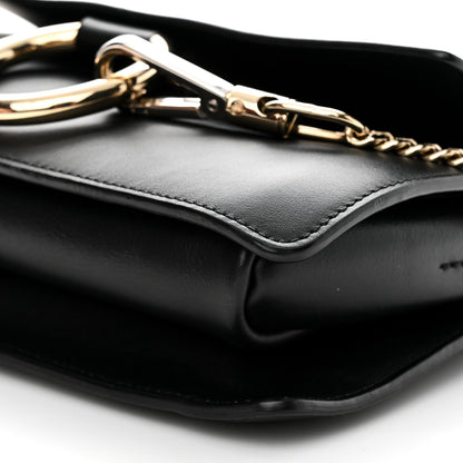 Chloe Suede Calfskin Small Faye Shoulder Bag Black 10 of 10