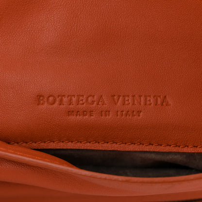 Bottega Veneta Nappa Intrecciato Baby Olimpia Shoulder Bag Orange 8 of 14