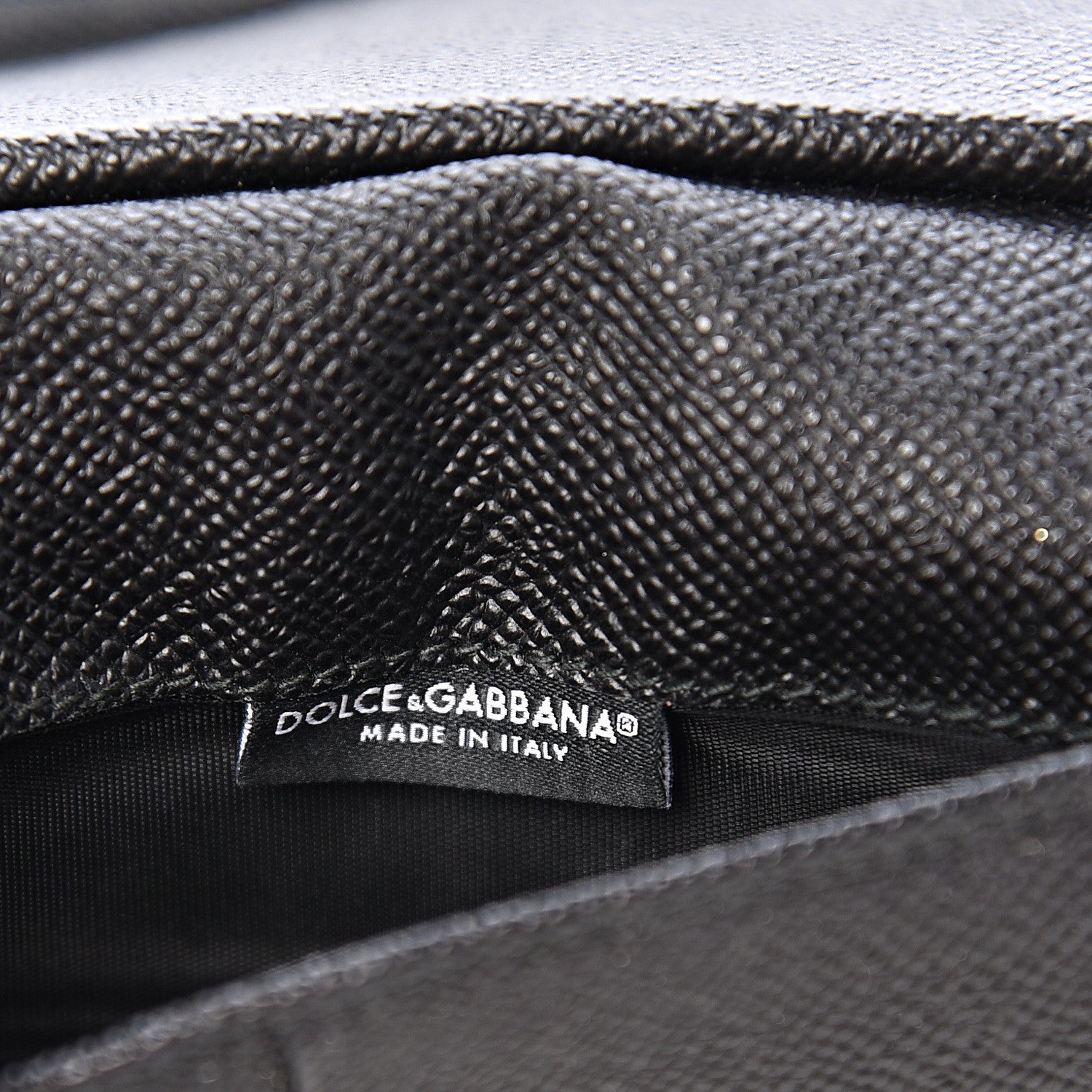 Dolce & Gabbana Dauphine Daisy Print Wallet On Chain Black 5 of 9