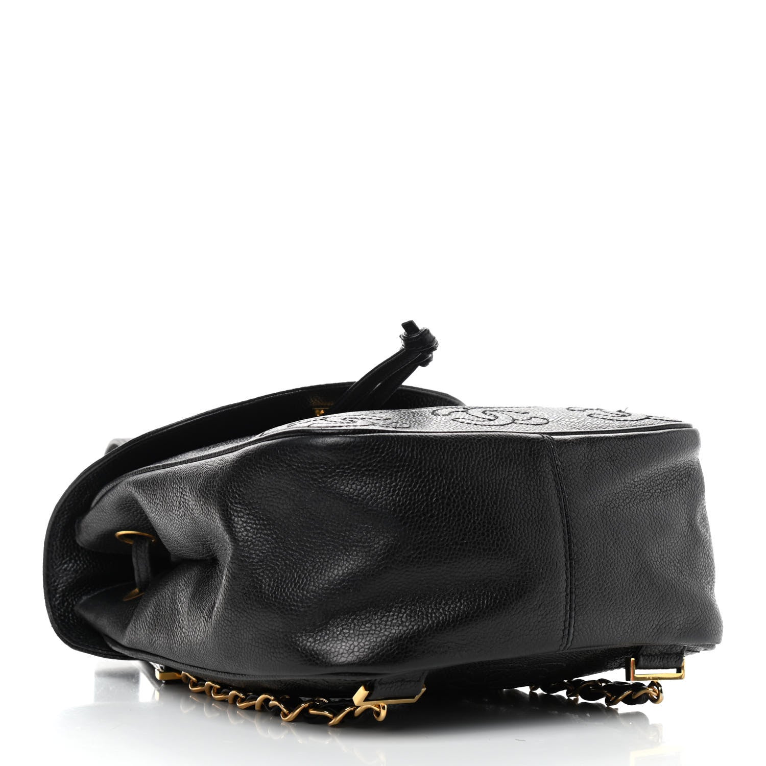 Chanel Caviar CC Backpack Black 4 of 9