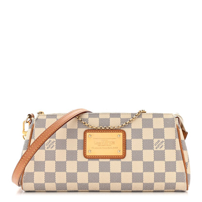 Louis Vuitton Damier Azur Eva Clutch 1 of 10