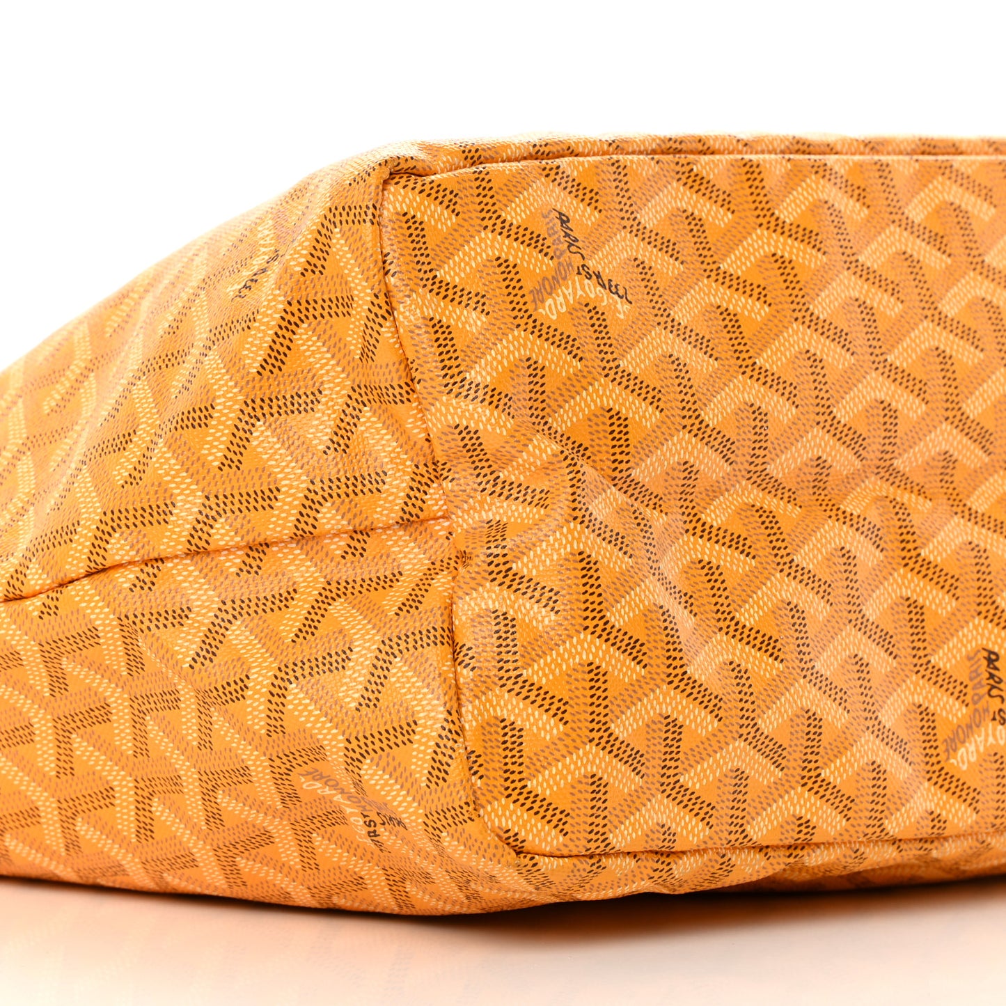 Goyardine Saint Louis PM Yellow