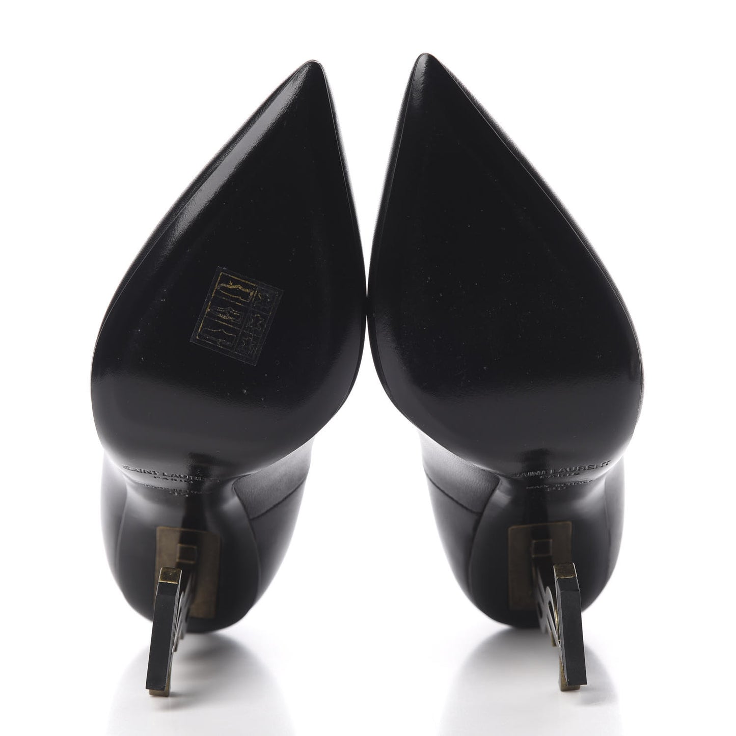 Calfskin Opyum 100 Pumps 35 Black Gold