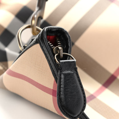 Burberry Nova Check Hobo Black 18 of 24