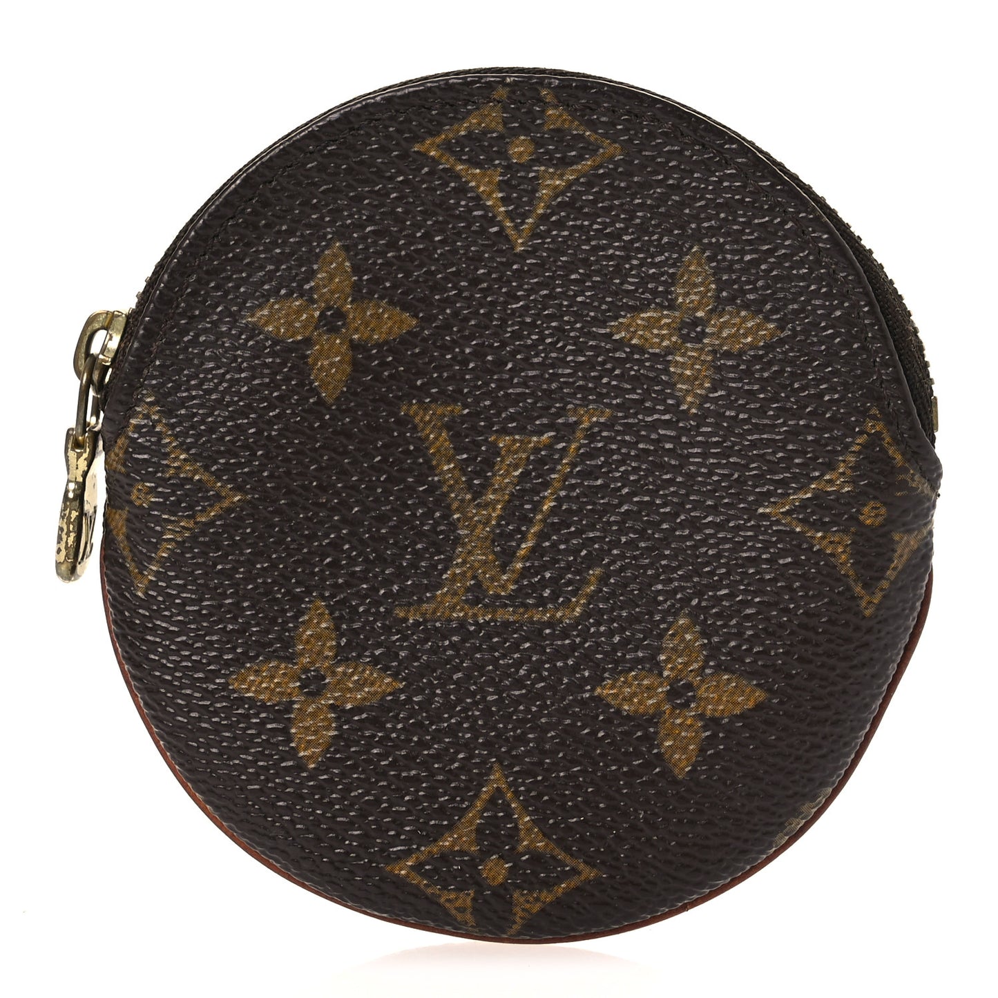 Monogram Round Coin Purse
