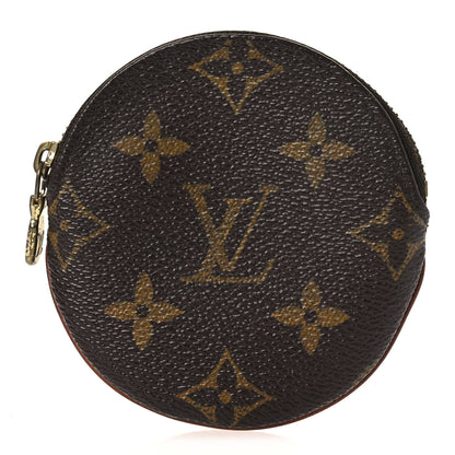 Louis Vuitton Monogram Round Coin Purse 1 of 9