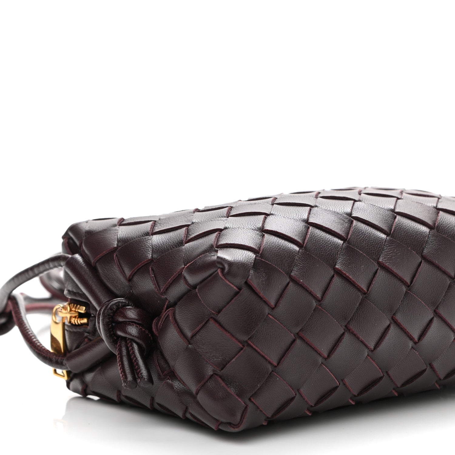 Bottega Veneta Nappa Intrecciato Mini Loop Camera Bag Grape 8 of 9