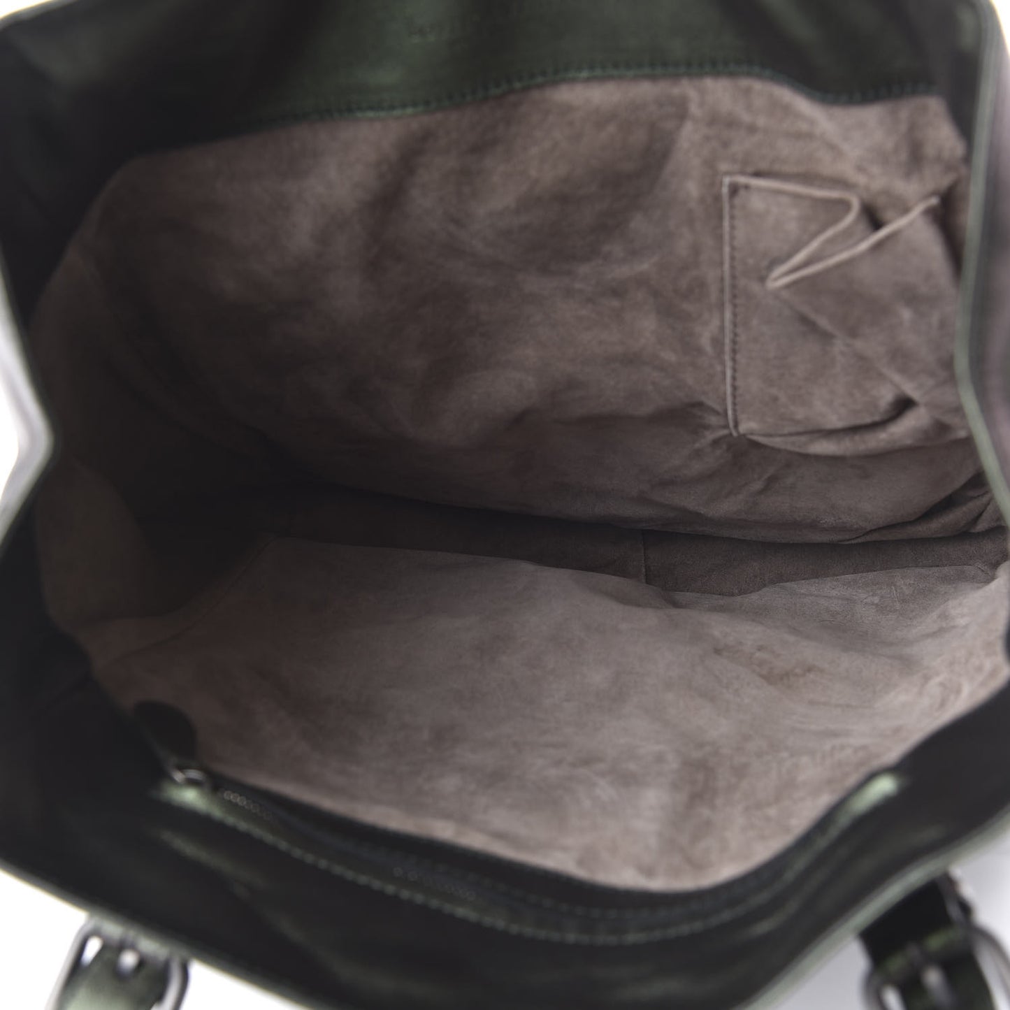 Iridescent Scarabee Multi Pocket Tote Green