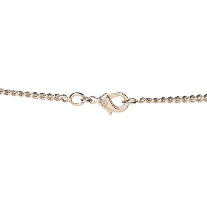 Chanel Baguette Crystal Moon CC Necklace Gold 3 of 5