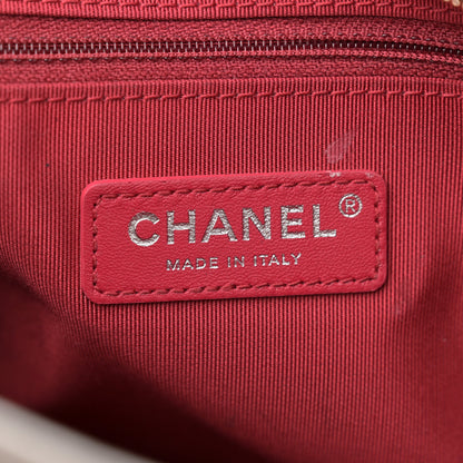 Chanel Aged Calfskin Quilted Large Gabrielle Hobo Grey 6 of 13