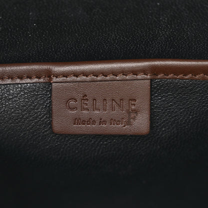 Celine Smooth Calfskin Nano Tri-Color Luggage Bright Red 6 of 10