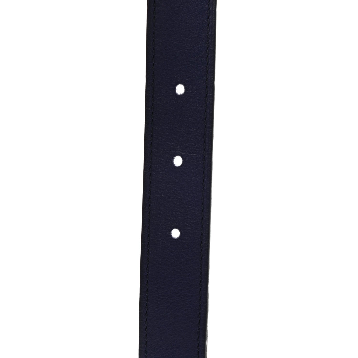 Hermes Swift Epsom 24mm Mors H Belt 85 Bleu Encre Bleu Du Nord 4 of 6