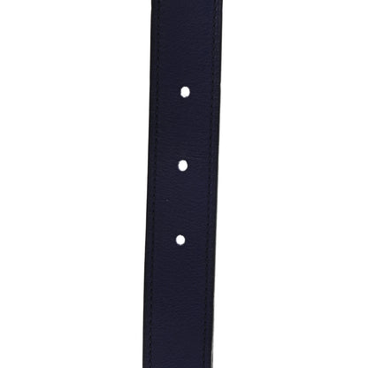 Hermes Swift Epsom 24mm Mors H Belt 85 Bleu Encre Bleu Du Nord 4 of 6