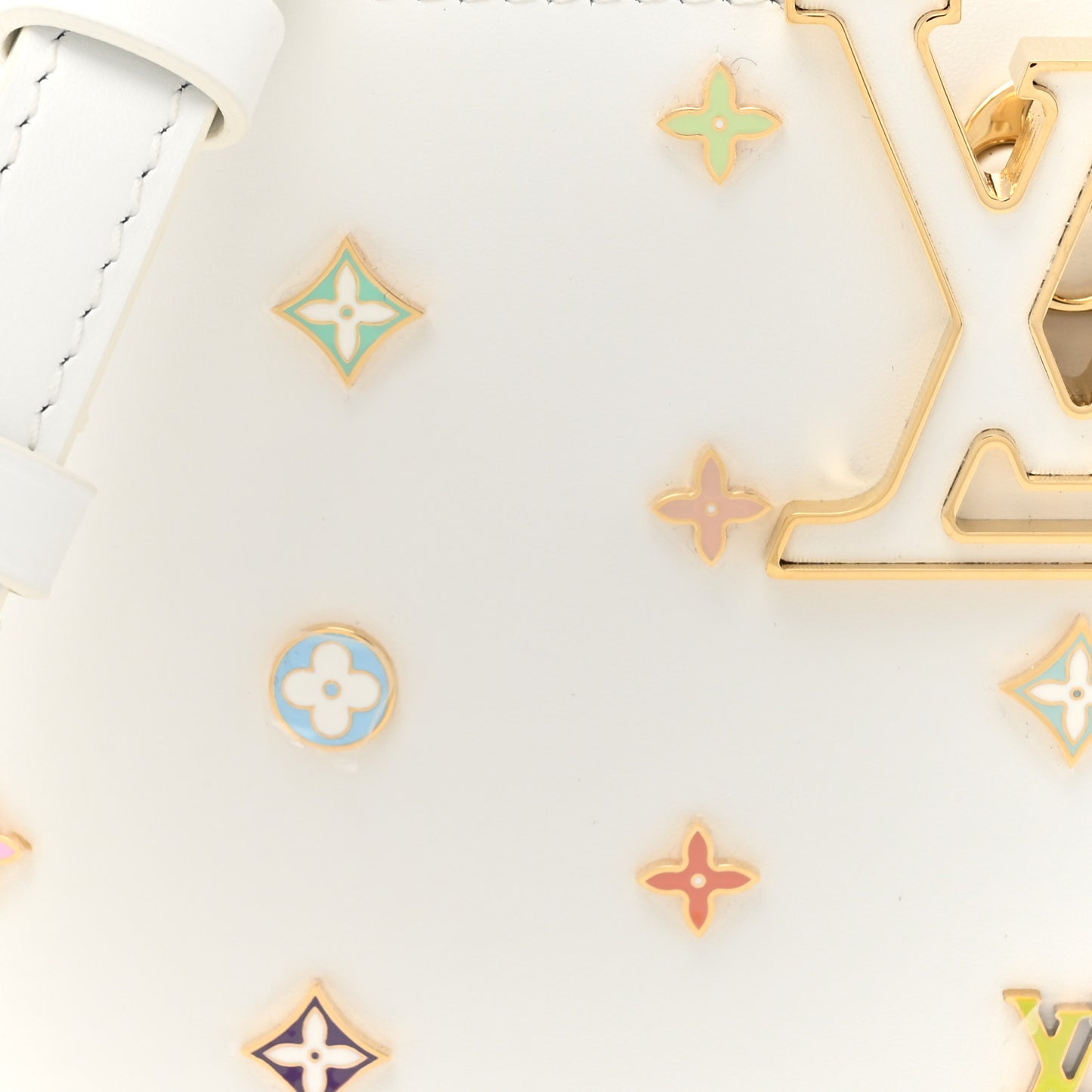 LV X TM Cowhide Mini Capucines Multicolor