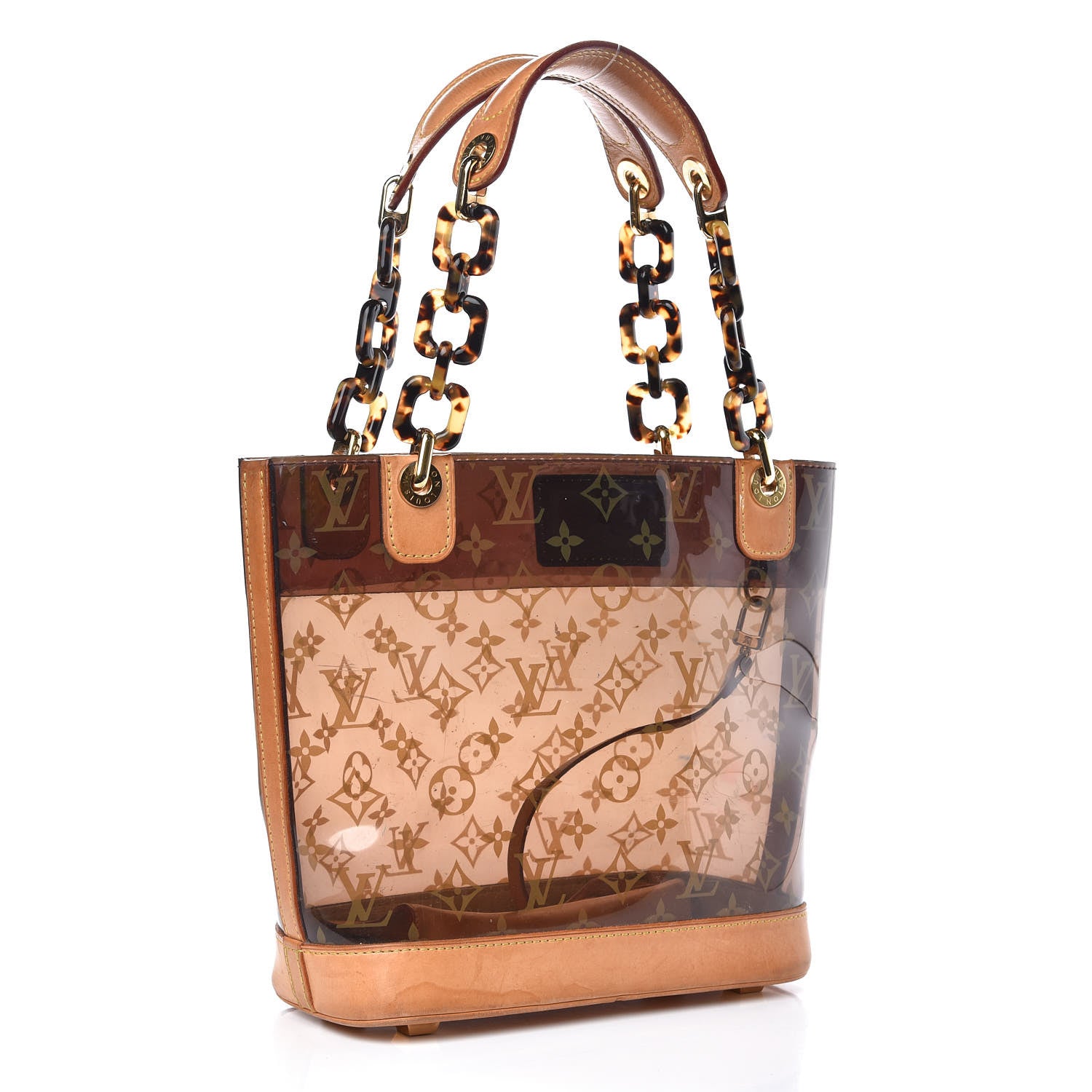 Louis Vuitton Vinyl Cabas Ambre PM 2 of 17