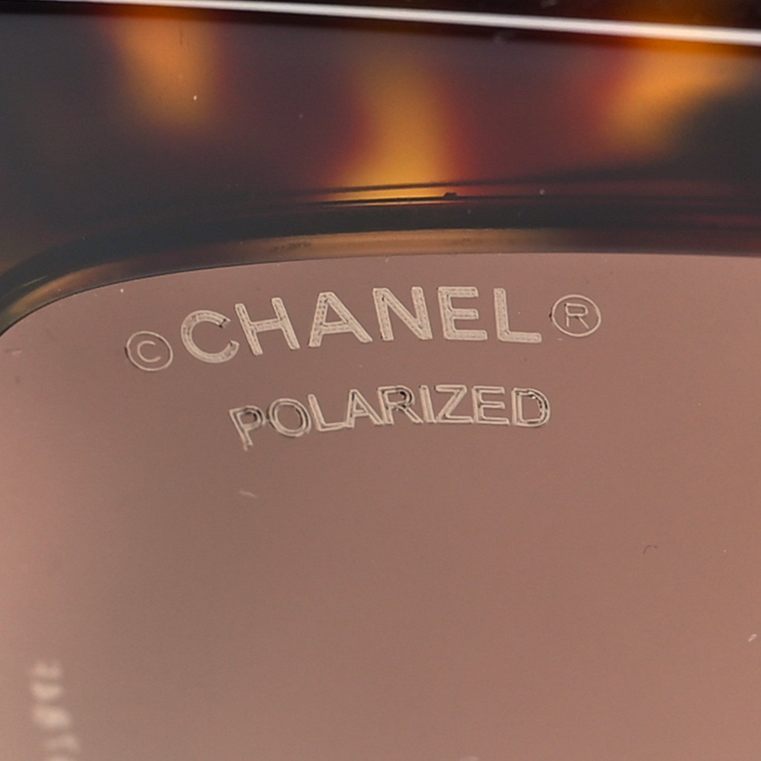 Chanel Acetate Pearl Rectangle Sunglasses 5480-H-A Tortoise 7 of 10