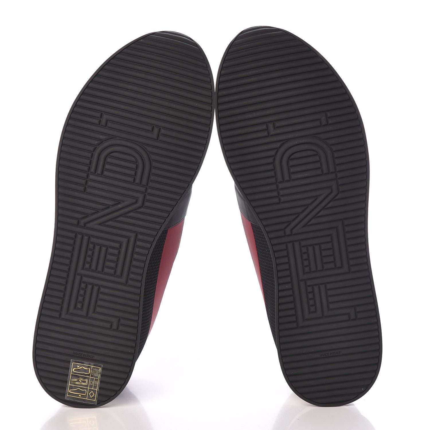 Fendi Technical Mesh FF Sneakers 35 Tobacco Red 5 of 7
