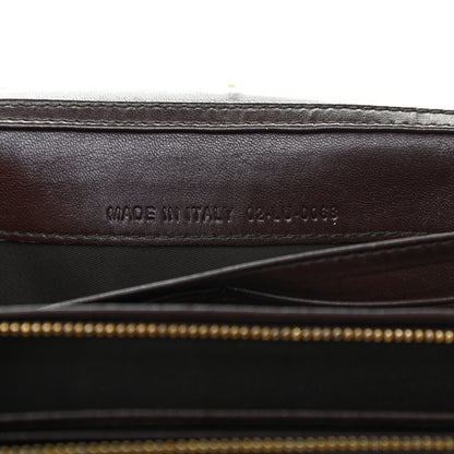 Christian Dior Woven Lady Dior Rendezvous Wallet On Chain Brown 5 of 5