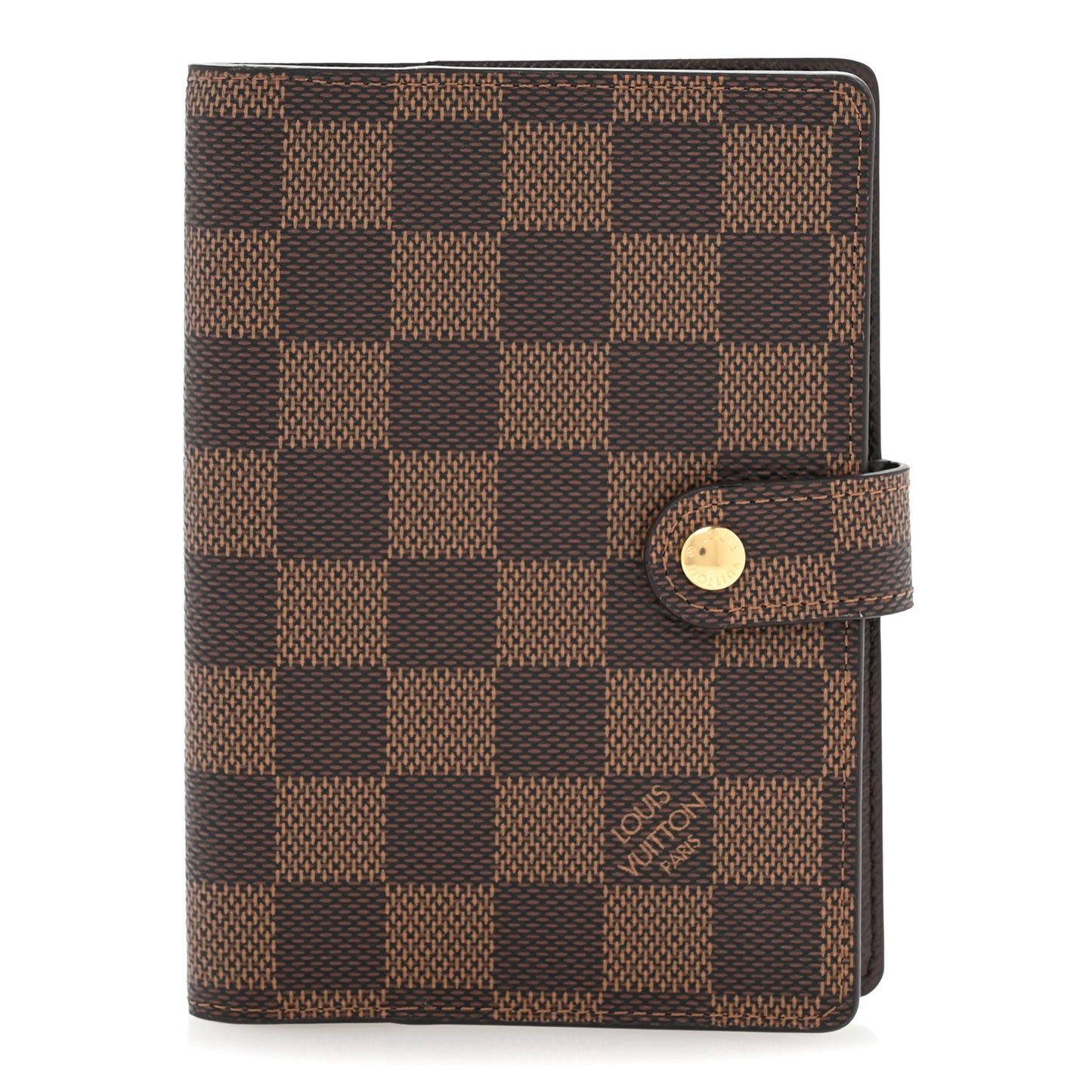 Damier Ebene Small Ring Agenda Cover