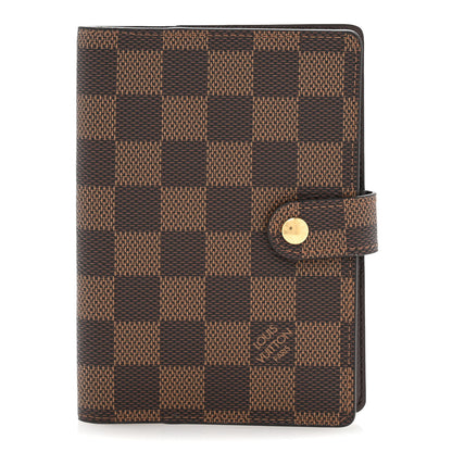 Louis Vuitton Damier Ebene Small Ring Agenda Cover 1 of 8