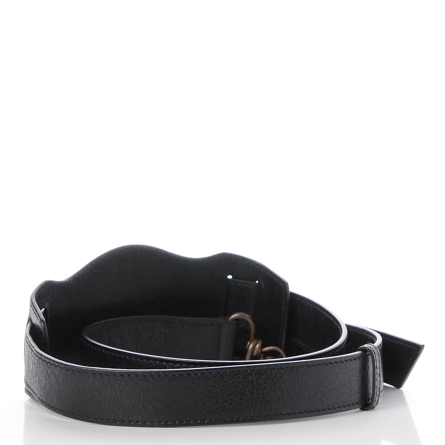 Balenciaga Agneau Arena Shoulder Strap Black 2 of 6