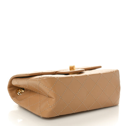 Chanel Aged Calfskin Quilted 2.55 Reissue Mini Flap Beige 4 of 10