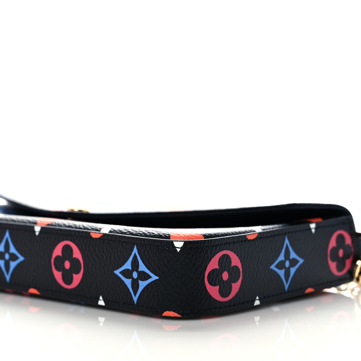 Louis Vuitton Game On Felicie Chain Wallet Black 9 of 10