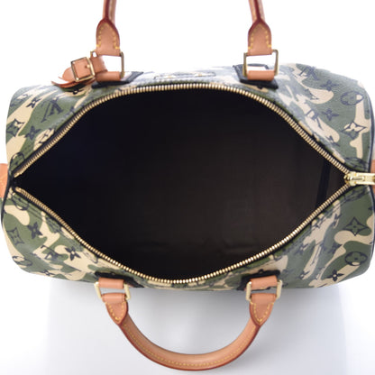 Louis Vuitton Monogramouflage Speedy 35 5 of 8