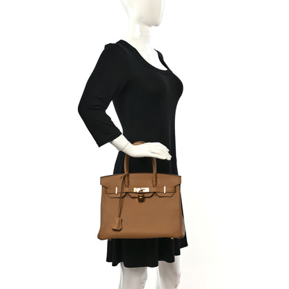 Hermes Togo Birkin 30 Biscuit 2 of 9