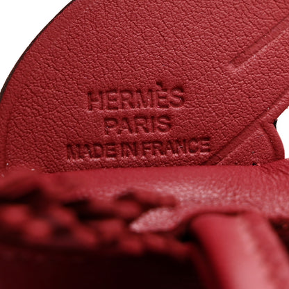 Hermes Milo Lambskin Grigri Rodeo Pegase Horse Bag Charm PM Rouge Grenat Rouge Grenat 3 of 5