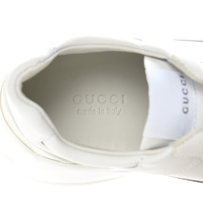 Gucci Soft Calfskin Womens Rhyton Sneakers 36 Ivory 6 of 9