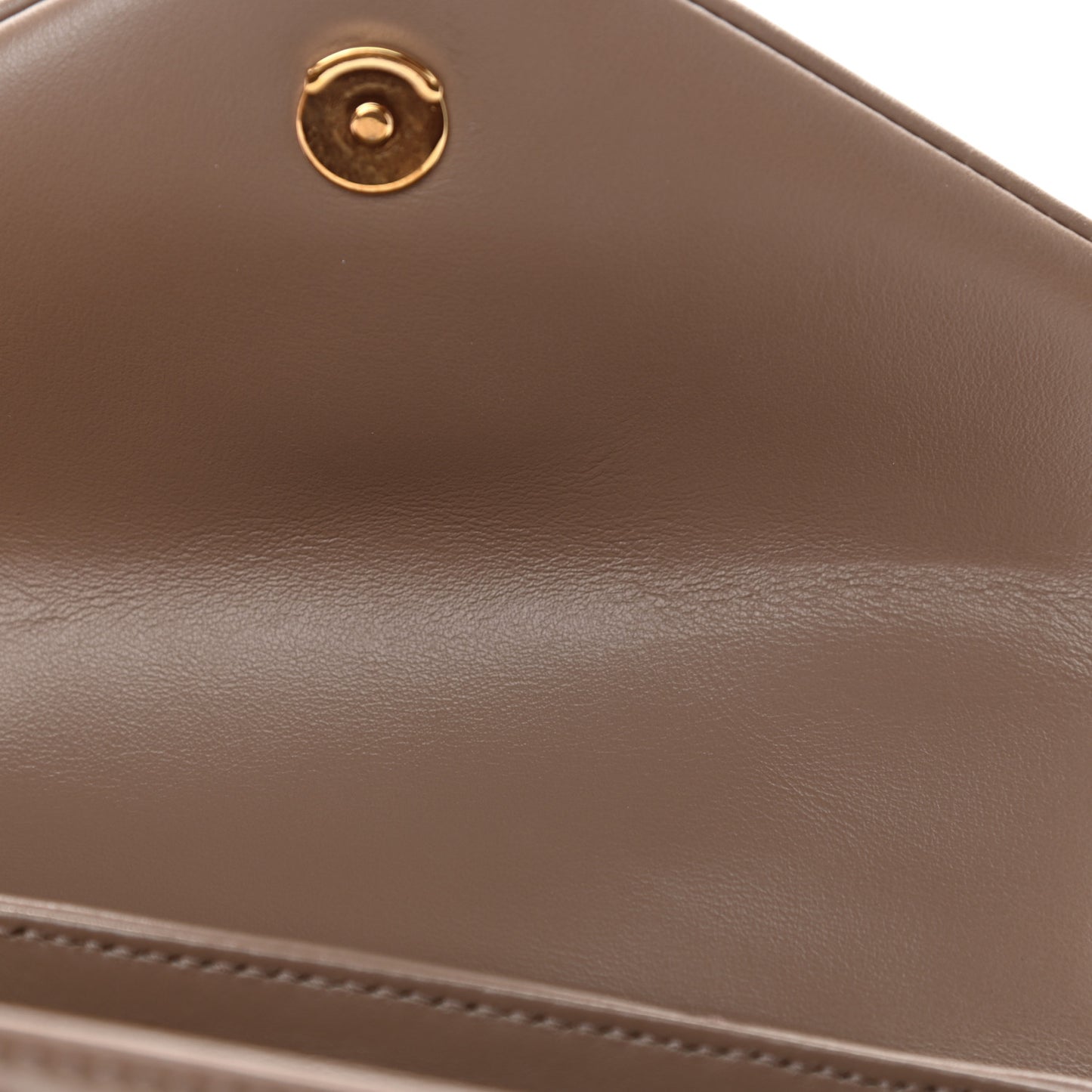 Calfskin Y Quilted Monogram Toy Loulou Crossbody Bag Taupe