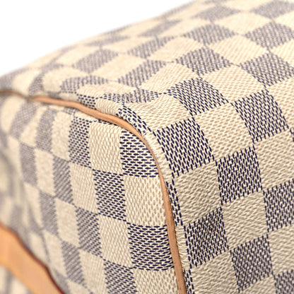 Louis Vuitton Damier Azur Speedy Bandouliere 35 9 of 14
